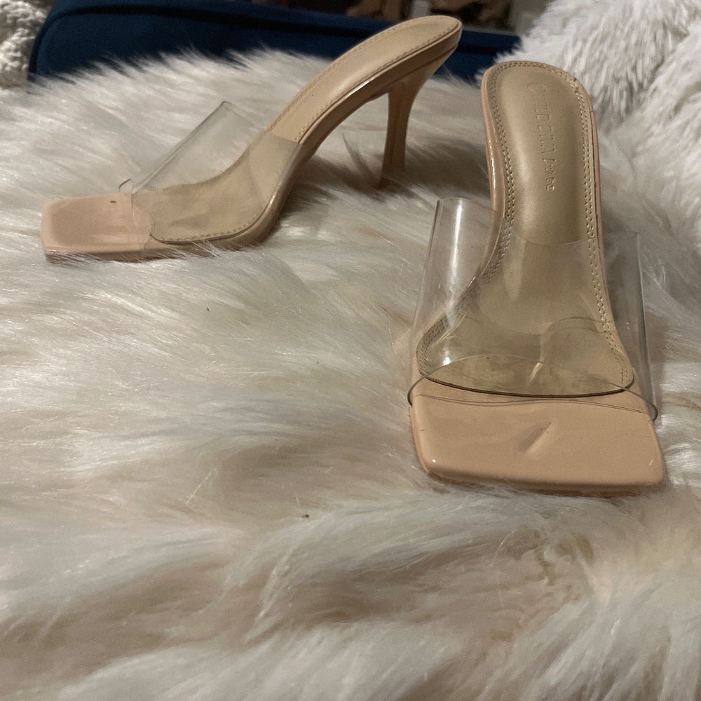 Clear heel